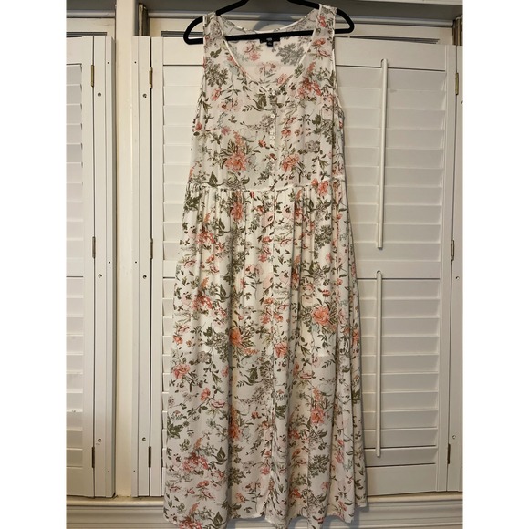 Frye dress maxi sleeveless size large - Picture 1 of 11
